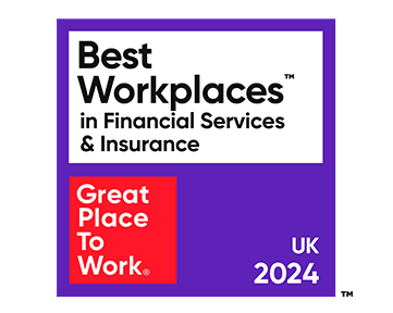 GPTW Best Workplaces in Fanancial Services & Insurance logo