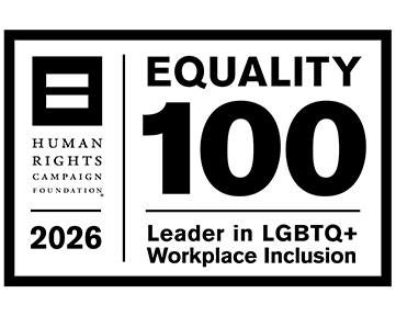 HRC LGBTQ+ award logo